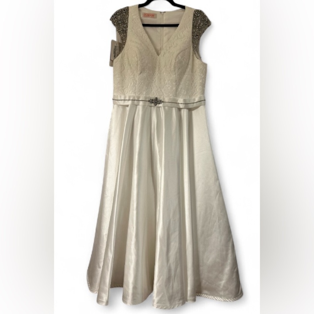 JJsHouse Wedding Dress Tea length